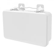 Durham First Aid Kit Metal Box, 10 Unit, Wall Mountable, White (Pack of 24)