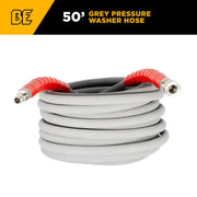 50' x 3/8", 6,000 PSI Pressure Washer Hose BE Power Equipment