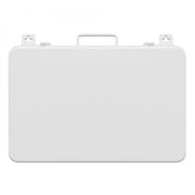 Durham First Aid Kit Box, 36 Units, Horizontal, Center Partition, White (Pack of 6)