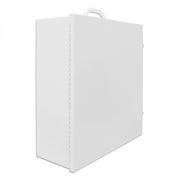 Durham 9Fx First Aid Cabinet, 2 Shelves, Door, White