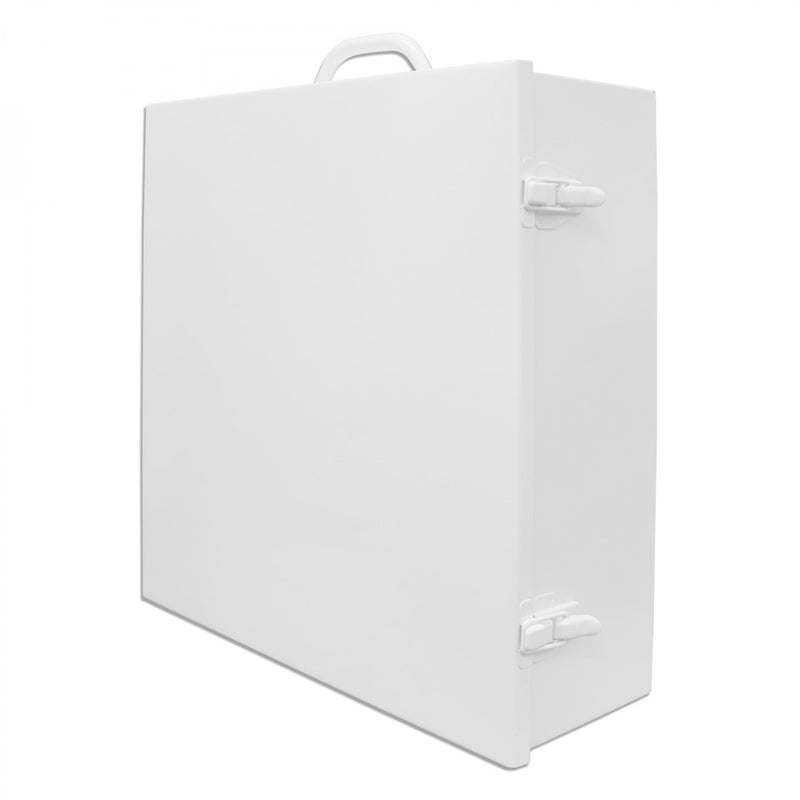 Durham 9Fx First Aid Cabinet, 2 Shelves, Door, White