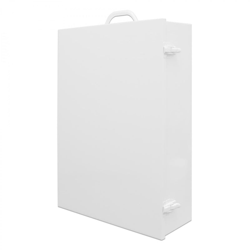 Durham 11Fx First Aid Cabinet, 4 Fixed Shelves, White