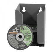 Durham 3″ Cut-Off Wheel Dispenser, Wall Mountable, Gray