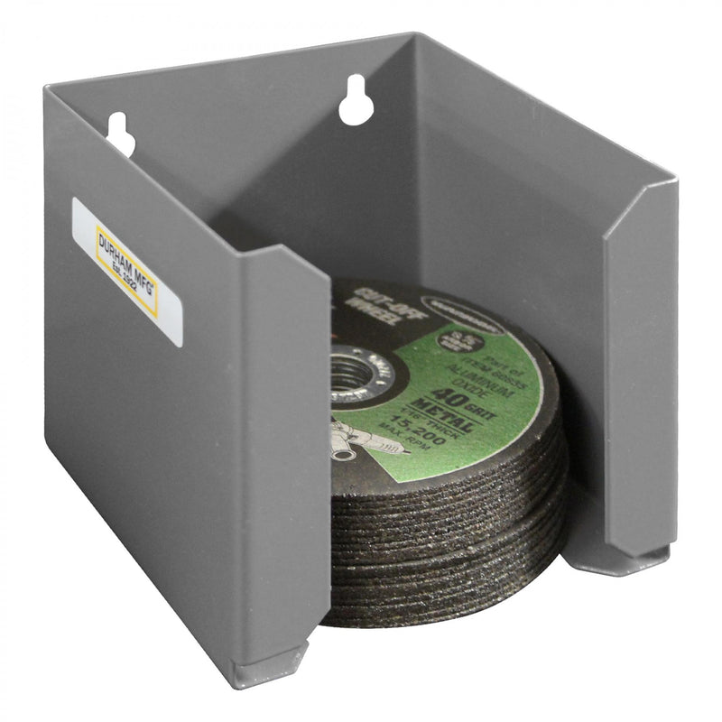 Durham 4″ Cut-Off Wheel Dispenser, Wall Mountable, Gray