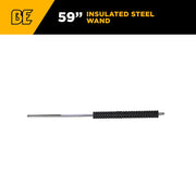 59" Stainless Steel Insulated Wands BE Power Equipment