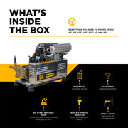 5,000 PSI 5.0 GPM Cold Water Gas Pressure Washer - B5024HTBC BE Power Equipment
