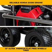 5,000 PSI 5.0 GPM Cold Water Gas Pressure Washer - PE-5024HWEBCOM BE Power Equipment