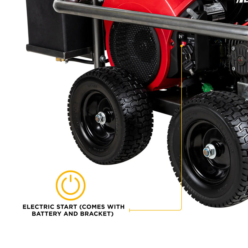 5,000 PSI 5.0 GPM Cold Water Gas Pressure Washer - PE-5024HWEBCOM BE Power Equipment