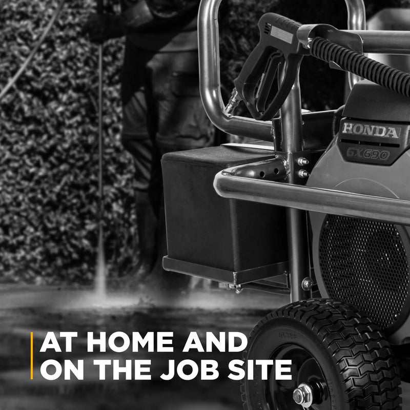 5,000 PSI 5.0 GPM Cold Water Gas Pressure Washer - PE-5024HWEBCOM BE Power Equipment
