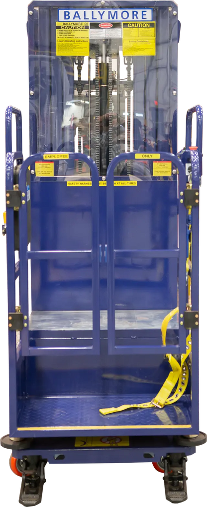 Ballymore DVML-18 - Battery-Powered Drivable Vertical Mast Lift with 24"x25" Platform and 24' Working Height