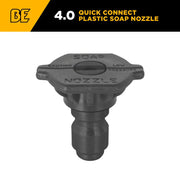 65° 1/4" Quick Connect Plastic Chemical Pressure Washer Nozzle - 4.0 Orifice BE Power Equipment