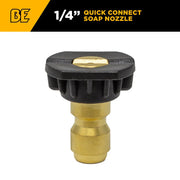 65° Quick Connect Chemical (Soaper) Pressure Washer Nozzle 4.0 Orifice BE Power Equipment