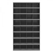 Durham 12" Deep, Tall 32 Opening Bin, Gray