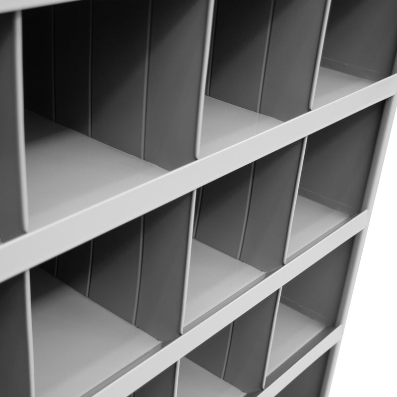 Durham 12" Deep, Tall 32 Opening Bin, Gray