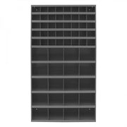 Durham 12" Deep, Tall 60 Opening Bin, Gray