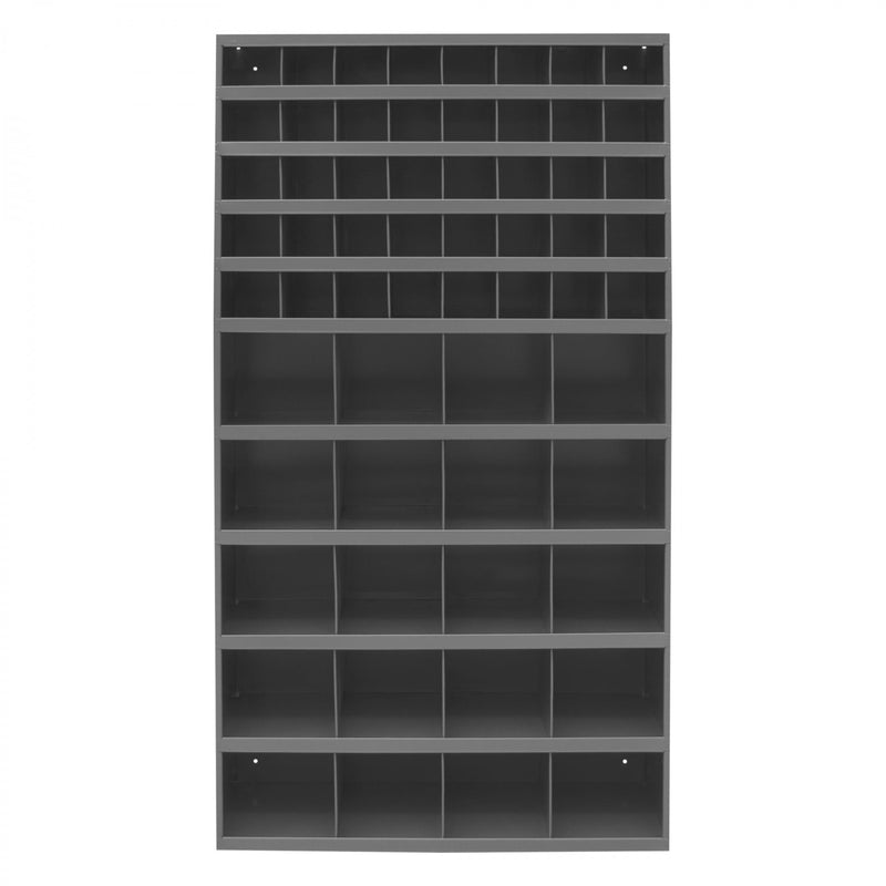 Durham 12" Deep, Tall 60 Opening Bin, Gray