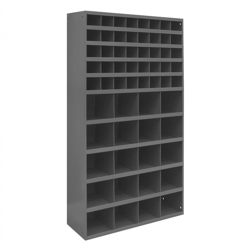 Durham 12" Deep, Tall 60 Opening Bin, Gray