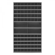 Durham 12" Deep, Tall 84 Opening Bin, Gray