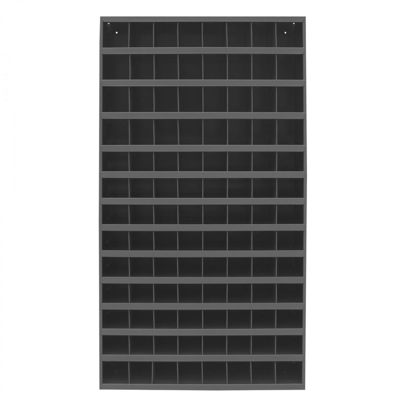 Durham 12" Deep, Tall 104 Opening Bin, Gray