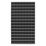 Durham 12" Deep, Tall 112 Opening Bin, Gray