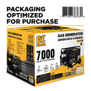 7,000 Watt Generator - BE7000 BE Power Equipment