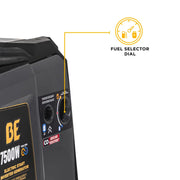 7,500 Watt Dual-Fuel Digital Inverter Generator - BE7500ID BE Power Equipment