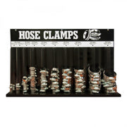 Durham Hose Clamp Rack, 10 Loops, Black