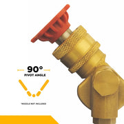 90° Adjustable 3 Position Pivot Coupler BE Power Equipment