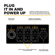 9,000 Watt Generator - BE9000 BE Power Equipment