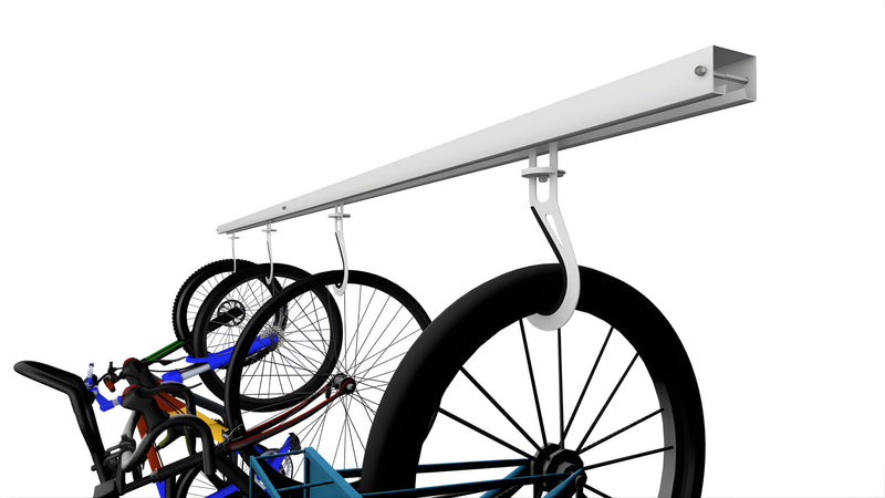 Optimize your garage space with the Bike Slide PRO E-Z Storage