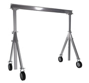 Vestil Adjustable Height Aluminum Gantry Cranes with Pneumatic Casters