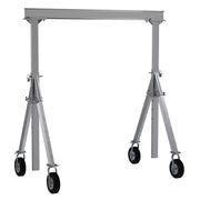 Vestil Adjustable Height Aluminum Gantry Cranes with Pneumatic Casters