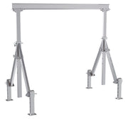 Vestil Adjustable Height Aluminum Gantry Cranes with Adjustable Leveling Option