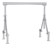 Vestil Adjustable Height Aluminum Gantry Cranes with Adjustable Leveling Option