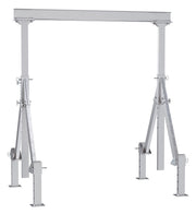 Vestil Adjustable Height Aluminum Gantry Cranes with Adjustable Leveling Option