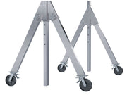 Vestil Adjustable Height Aluminum Gantry Cranes with Total Locking Casters