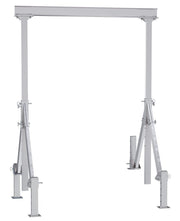 Vestil Adjustable Height Aluminum Gantry Cranes with Adjustable Leveling Option