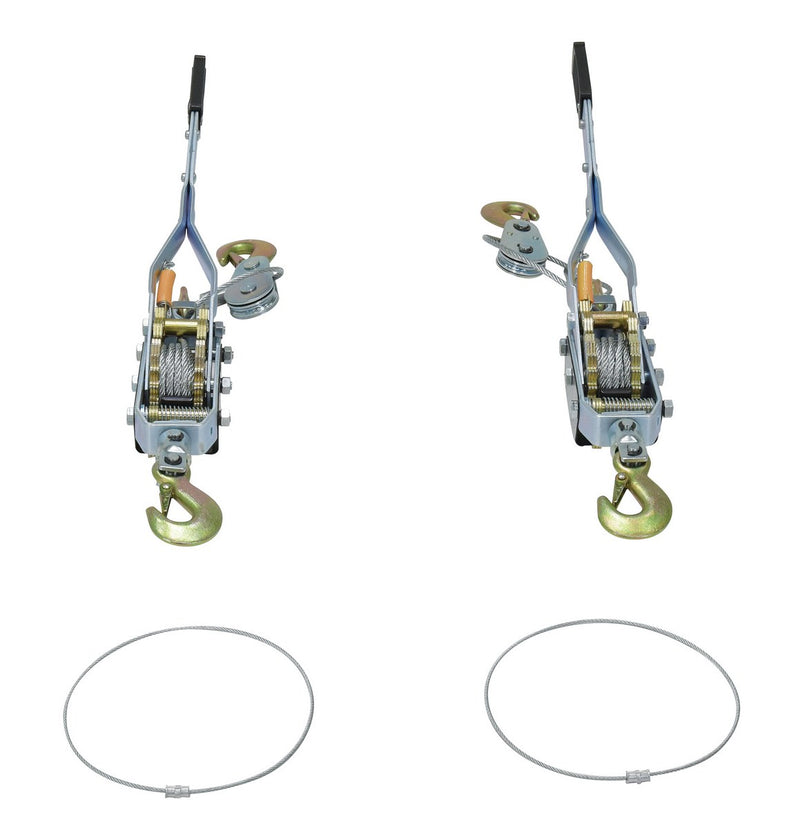 Vestil Adjustable Height Aluminum Gantry Cranes with Total Locking Casters