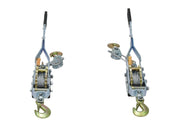 Vestil Adjustable Steel Gantry Cranes with Total Locking Casters