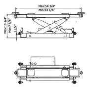 AMGO J6A Pneumatic Rolling Jack 6,000 lbs. Capacity AMGO