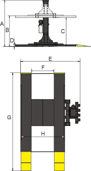 AMGO SPL-7 Single Post commercial grade Parking Lift AMGO