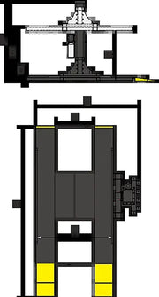 AMGO SPL-7 Single Post commercial grade Parking Lift AMGO