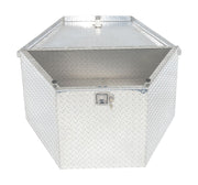 Vestil Aluminum Tread Plate Trailer Tool Box