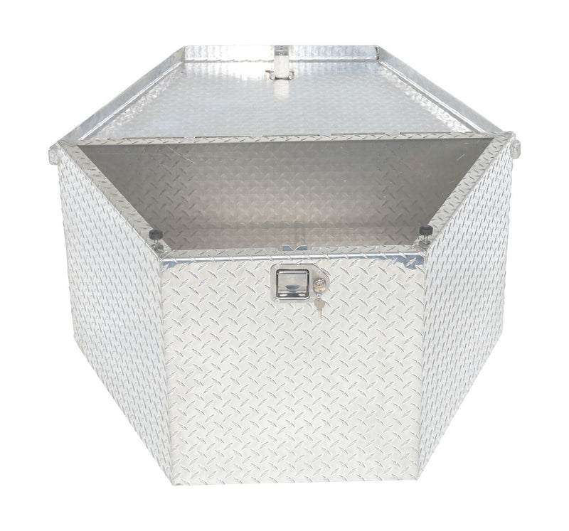 Vestil Aluminum Tread Plate Trailer Tool Box