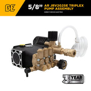 AR JRV2G25E Pump Assembly – 2.0 GPM, 2,500 PSI, 5/8" Shaft BE Power Equipment