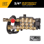 AR RCV3G27D-F7 Pump Assembly – 3.0 GPM, 2,700 PSI, 3/4" Shaft BE Power Equipment