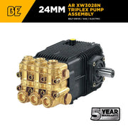 AR XW3028N Triplex Pump Assembly – 7.9 GPM, 4,060 PSI BE Power Equipment