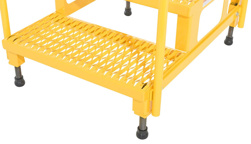 Vestil Adjustable Step Stands with Handrail