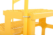 Vestil Adjustable Step Stands with Handrail
