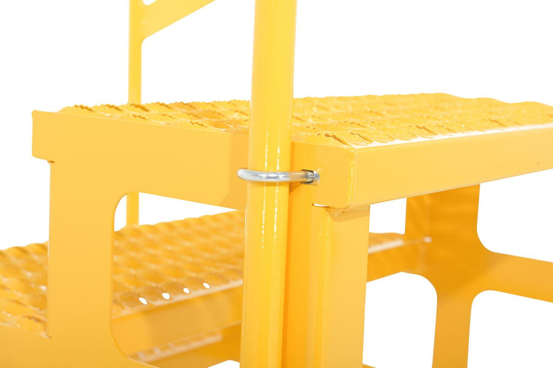 Vestil Adjustable Step Stands with Handrail